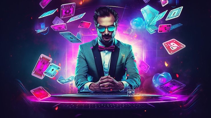 Contoh permainan kasino langsung baccarat dan Dragon Tiger tersedia di aplikasi galaxy77bet dengan studio multi-kamera dan dealer langsung